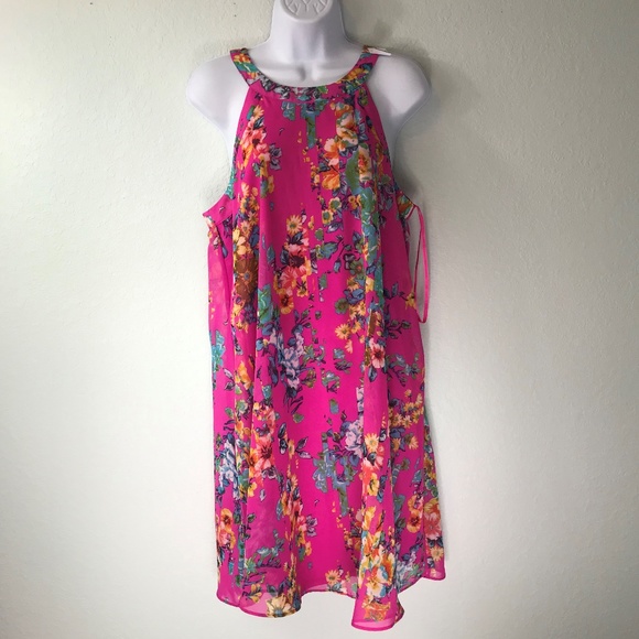 Betsey Johnson Dresses & Skirts - Betsey Johnson Size 12 Floral Print Trapeze Dress